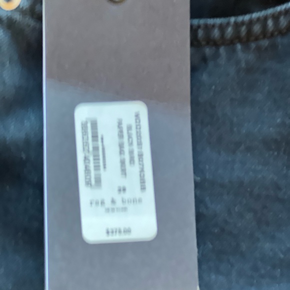 New with tags Rag and Bone Black Bird Paper Bag Levi skirt Sz 29 - Picture 3 of 11